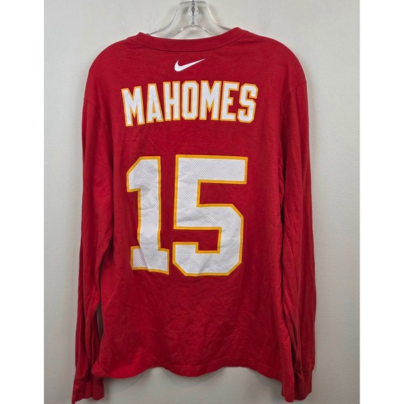 Nike Other - Nike Kansas City Chiefs Patrick Mahomes 15 Long Sleeve T-Shirt Large Red